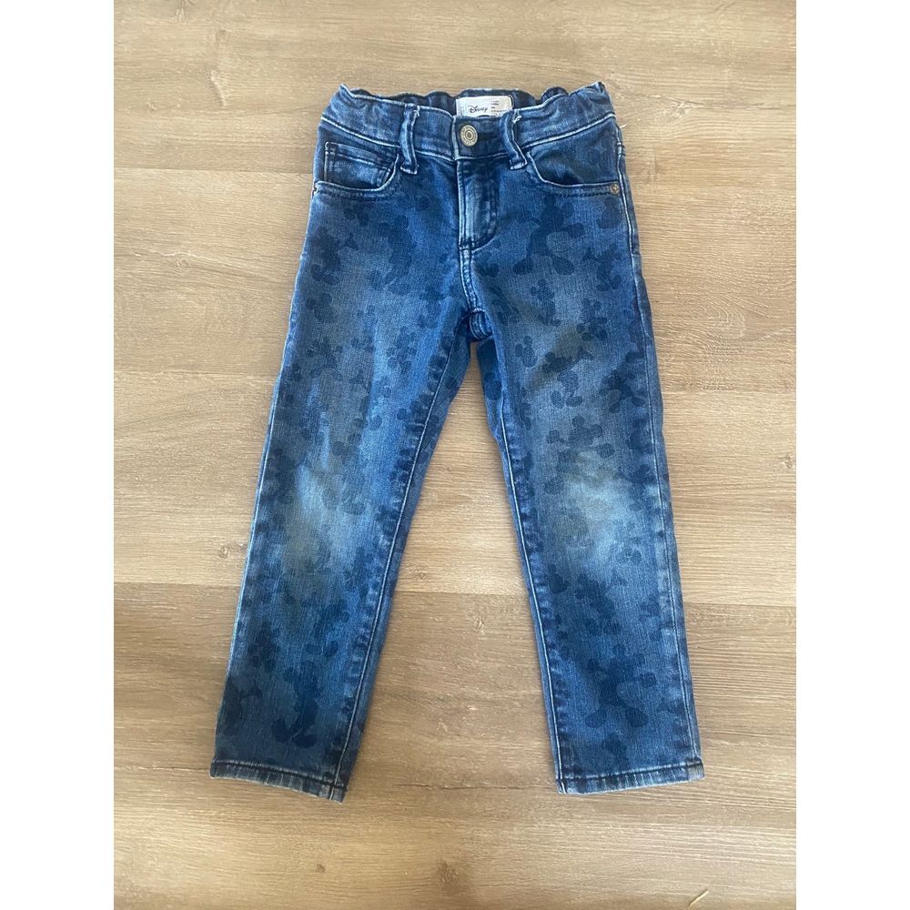 Gap Kids 4T Mickey Mouse Disney Jeansโ Girls Boys Pants